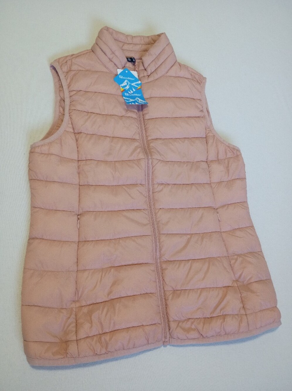MAGCOMSEN NWT Packable Down Alternative Vest Lightweight Light Pink Size Medium